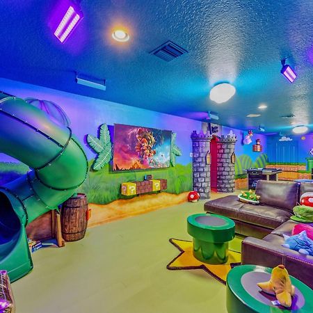 Mario'S Magic Mansion - Family Fun! Private Heated Pool & Spa 4 Miles To Disney! Villa Kissimmee Exterior photo